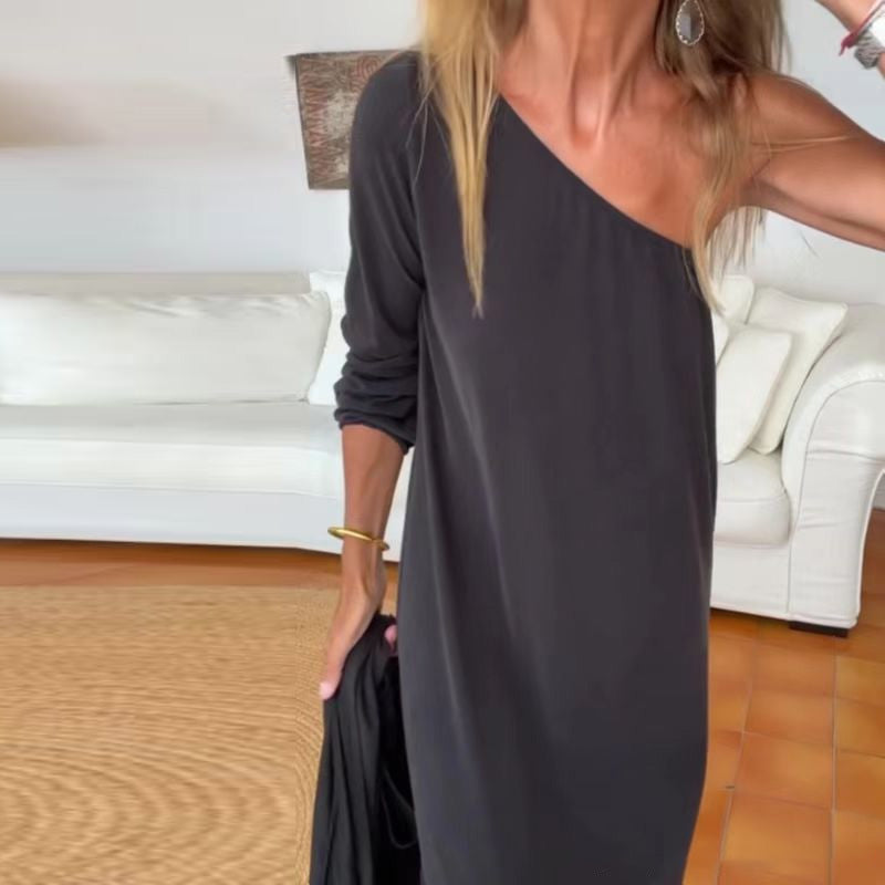 Robe longue décontractée pour femmes