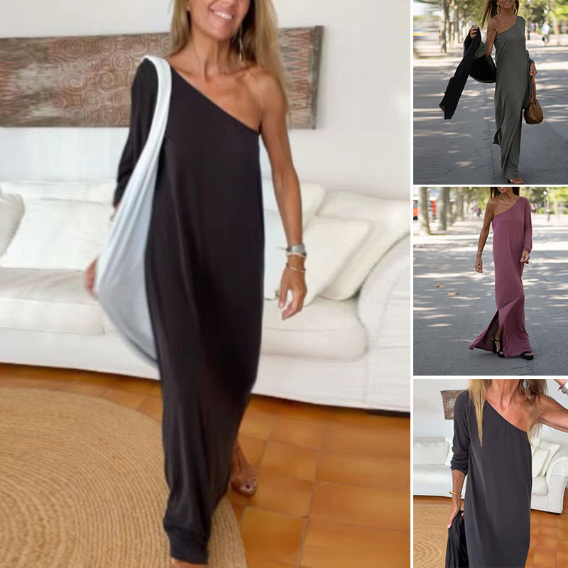 Robe longue décontractée pour femmes